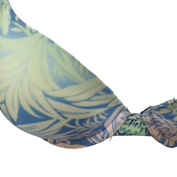 Victorias Secret Lined Demi Underwire Floral Bra Size 34B Adjustable Multiway - Picture 5 of 10